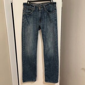 American Eagle Jeans Men’s original straight size 30/32 Blue J325